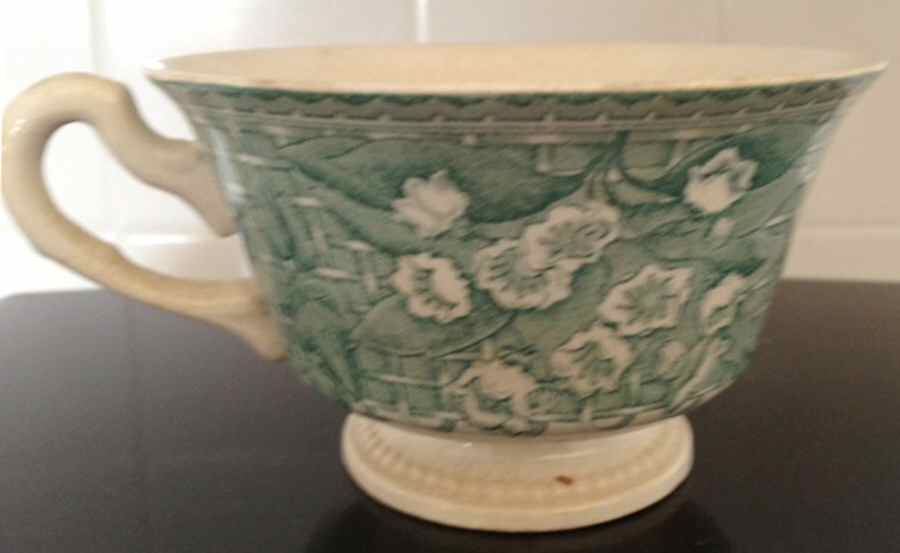 Wesleyan University Green Footed Cup by Wedgwood-1
