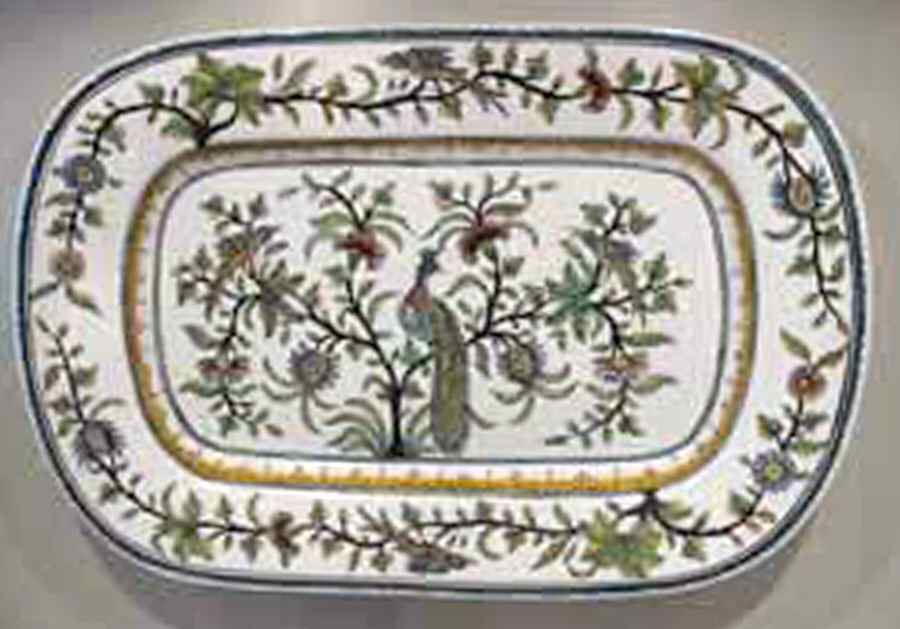 Provence (Bird Center) 11" Oval Serving Platter by Williams-Sonoma-1