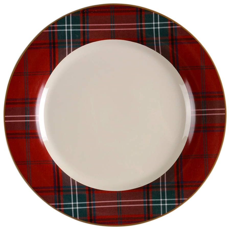 Tartan Plaid Dinner Plate by Williams-Sonoma-1