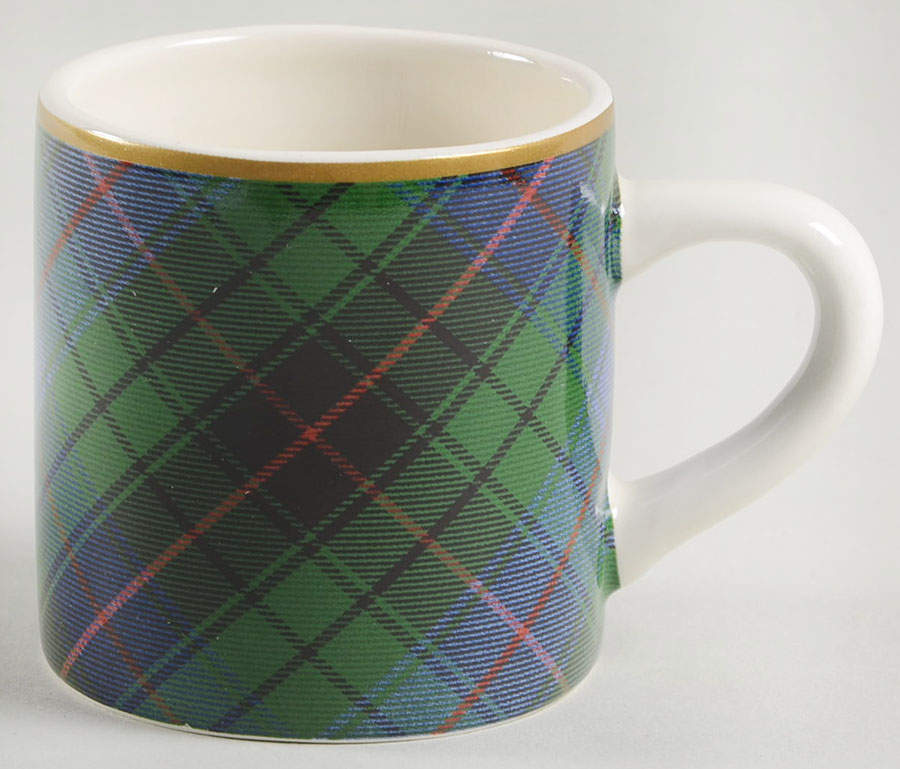 Tartan Plaid Espresso Cup (No Saucer Made) by Williams-Sonoma-1