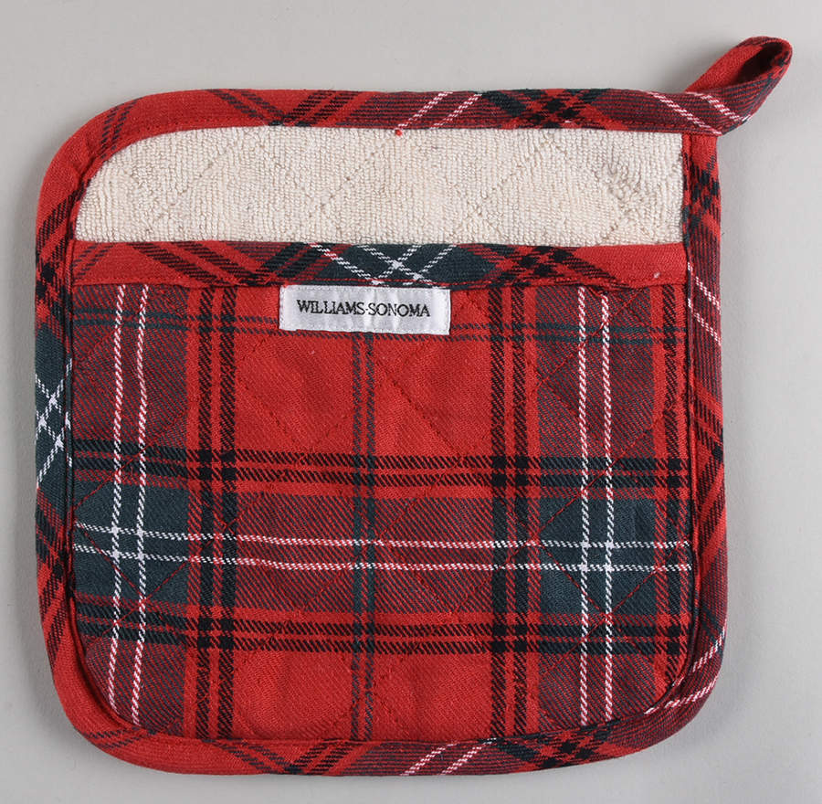 Tartan Plaid Cloth Potholder by Williams-Sonoma-1