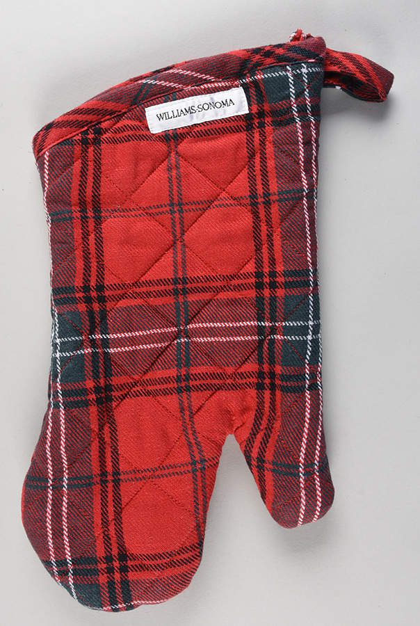 Tartan Plaid Cloth Oven Mitt by Williams-Sonoma-1