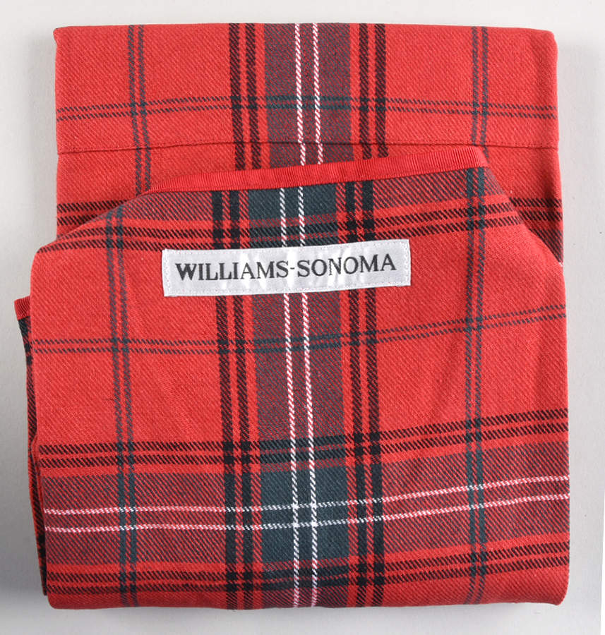 Tartan Plaid Cloth Kitchen Apron by Williams-Sonoma-1
