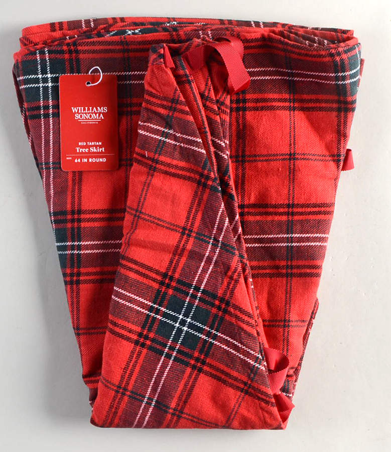 Tartan Plaid Tree Skirt by Williams-Sonoma-1
