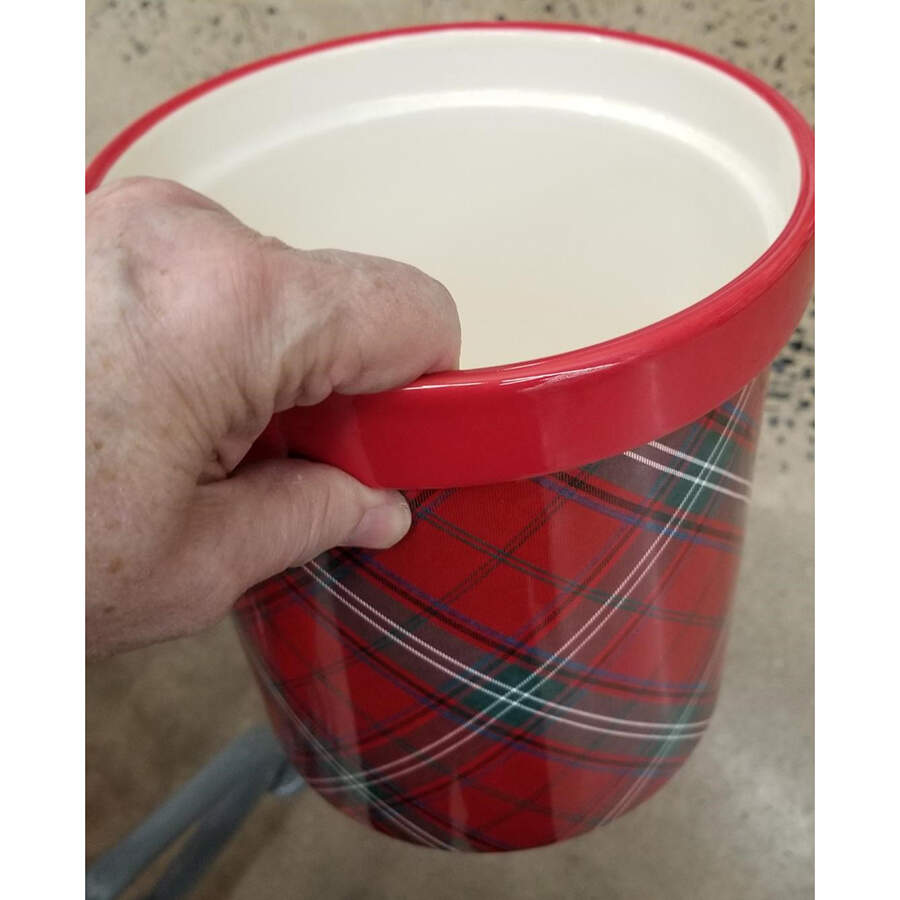 Tartan Plaid Utensil Holder by Williams-Sonoma-1