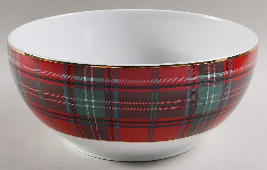 Tartan Plaid 10" Round Serving Bowl by Williams-Sonoma-1