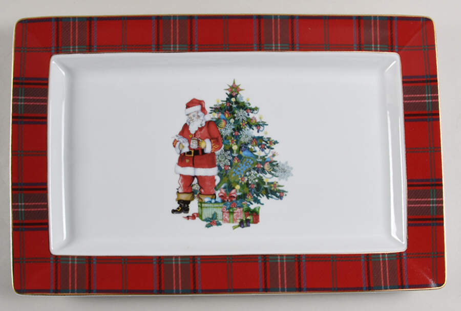 Tartan Plaid 18" Rectangular Serving Platter by Williams-Sonoma-1