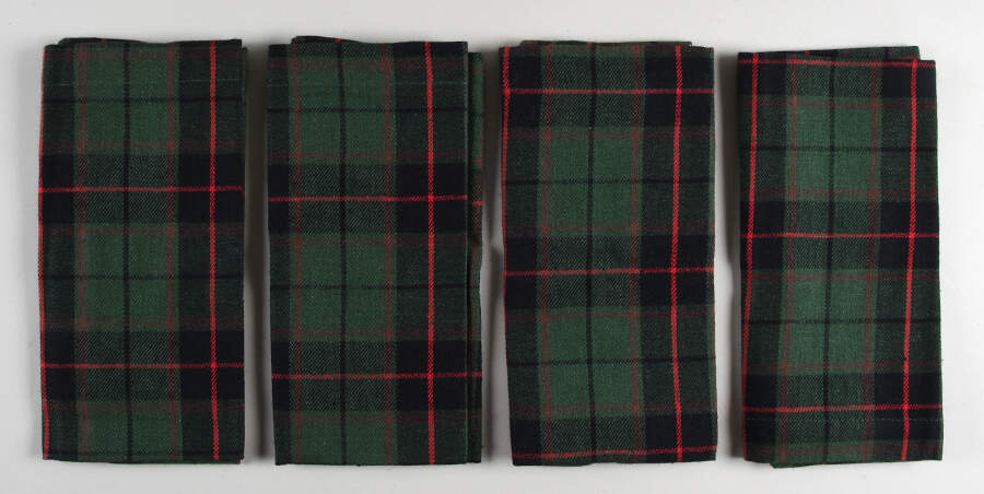Tartan Plaid Linen Napkin - Set of 4 by Williams-Sonoma-1