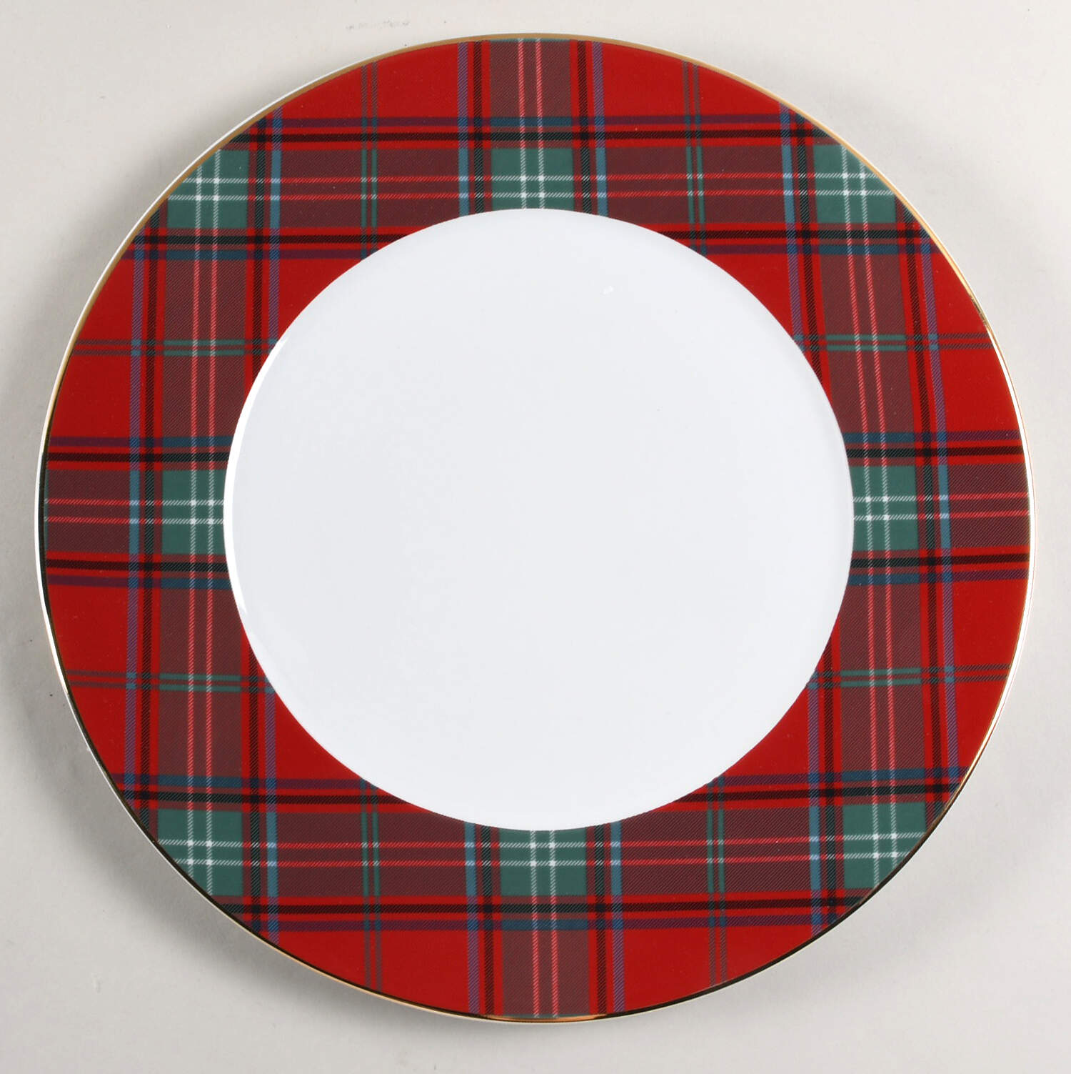Tartan Plaid Service Plate (Charger) by Williams-Sonoma-1
