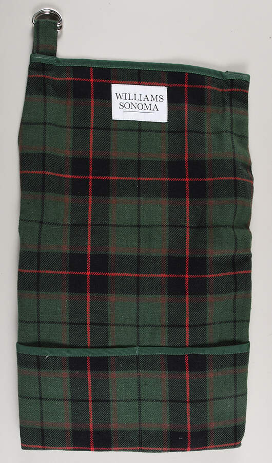 Tartan Plaid Cloth Kitchen Apron by Williams-Sonoma-1