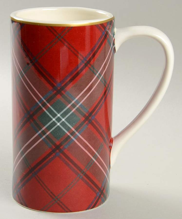 Tartan Plaid Tall Mug by Williams-Sonoma-1