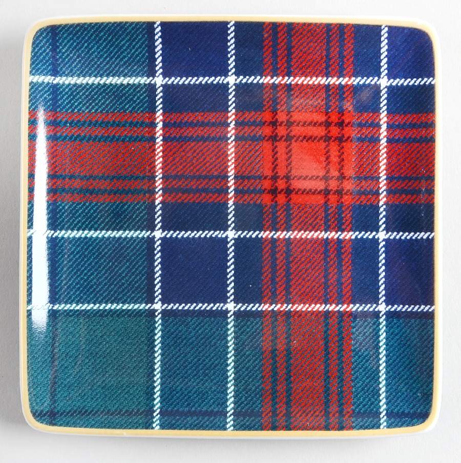 Tartan Plaid Square Appetizer Plate by Williams-Sonoma-1