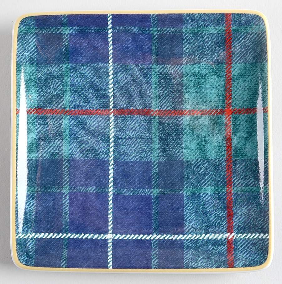Tartan Plaid Square Appetizer Plate by Williams-Sonoma-1