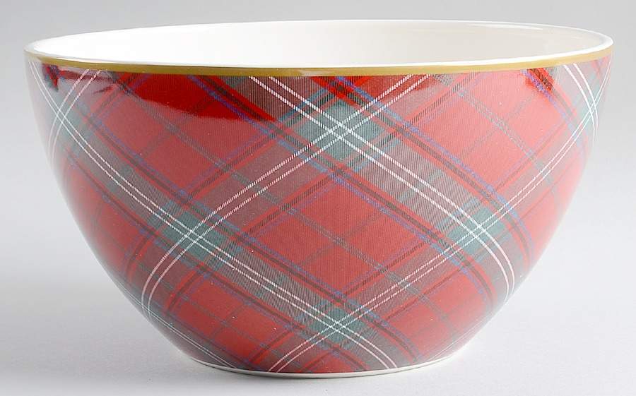 Tartan Plaid 10" Mixing Bowl by Williams-Sonoma-1