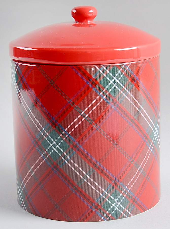 Tartan Plaid Small Canister & Lid by Williams-Sonoma-1