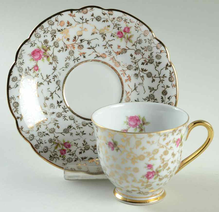 WIG770 Footed Cup & Saucer Set by Winterling - Bavaria-1