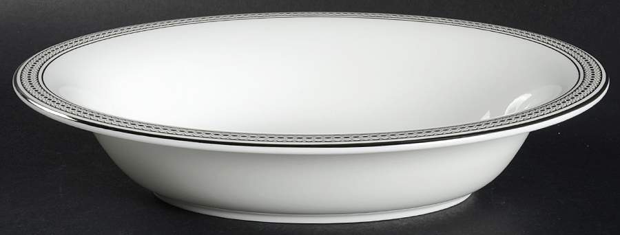 Moderne 10" Oval Vegetable Bowl by Wedgwood-1