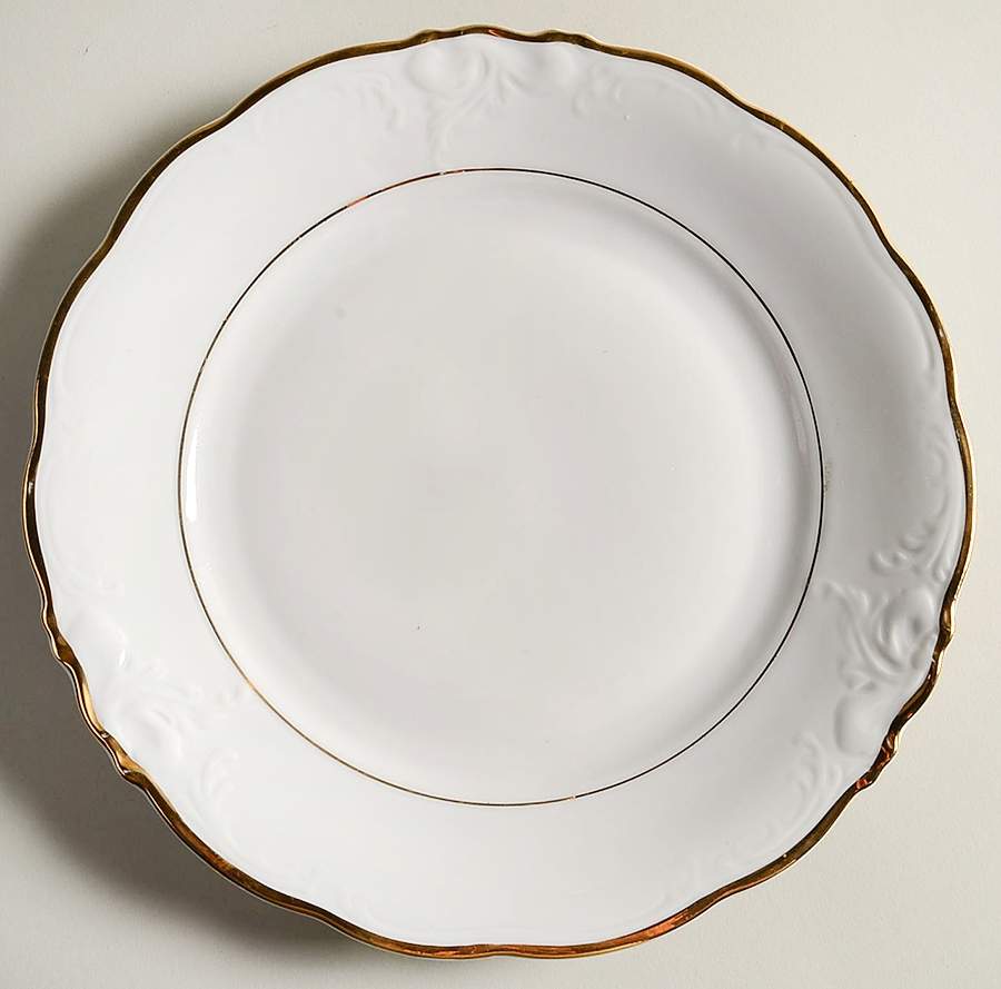 Casa Oro Dinner Plate by Walbrzych-1