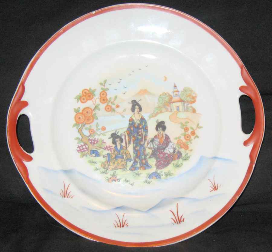 WIG1251 Handled Cake Plate by Winterling - Bavaria-1