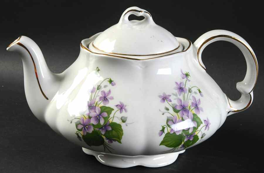 854 Teapot & Lid by Wood & Sons-1