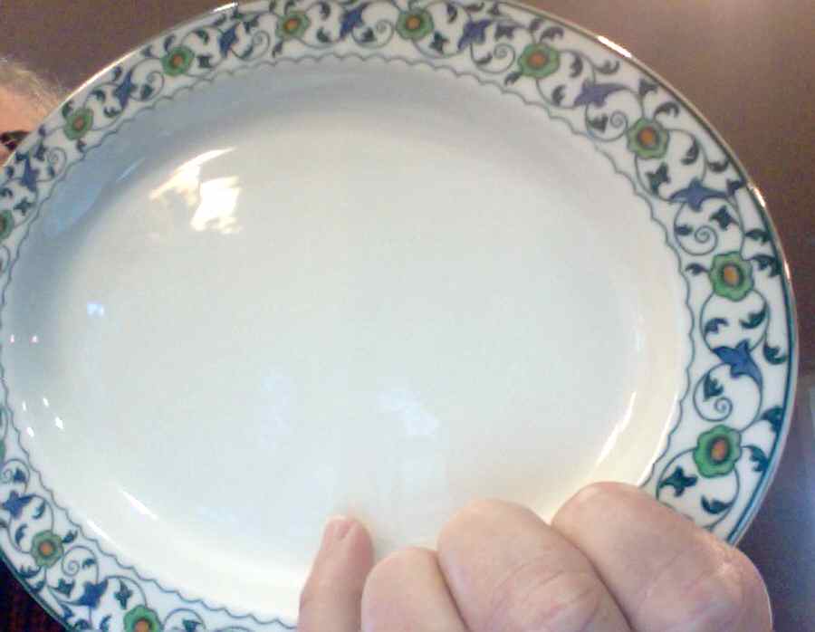Weston 11" Oval Serving Platter by Wood & Sons-1