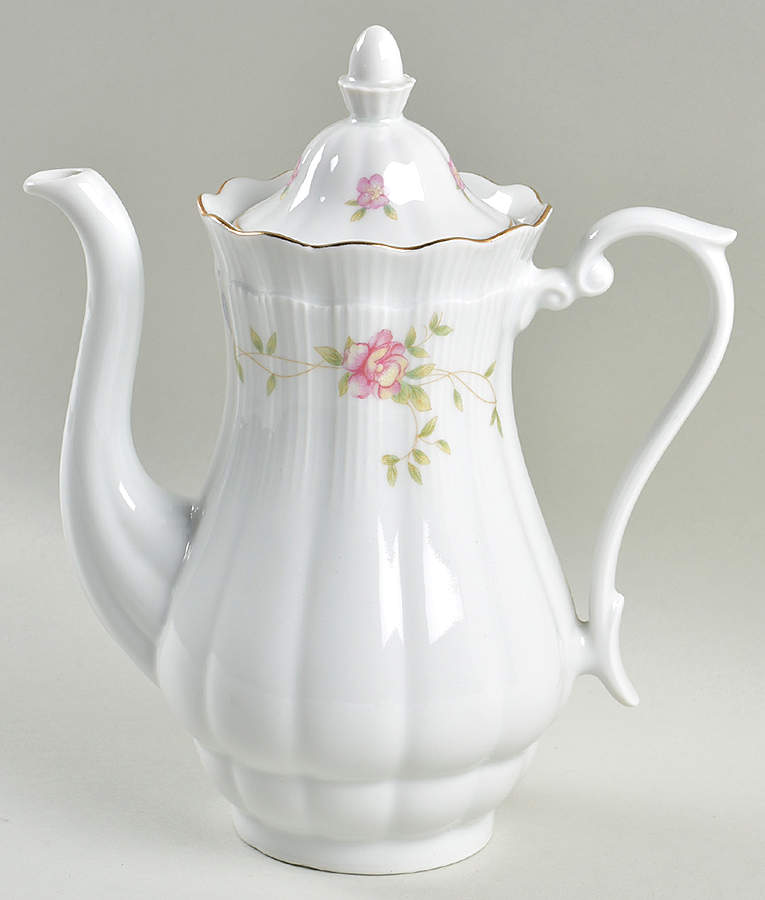 Windsor (Scalloped) Coffee Pot & Lid by Walbrzych-1