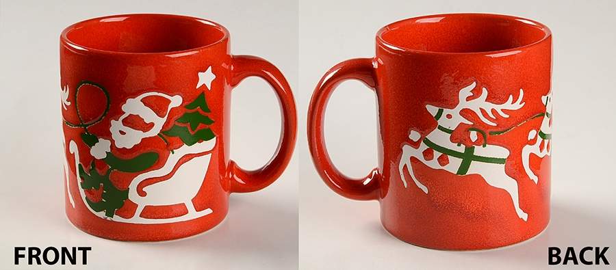 Christmas Tree Red Mug by Waechtersbach-1