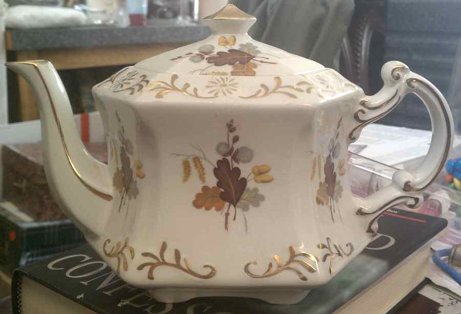 464 Teapot & Lid by Wood & Sons-1