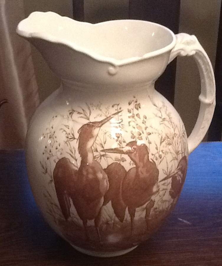 Alton Bowl for Large Pitcher & Bowl Set by F Winkle-1