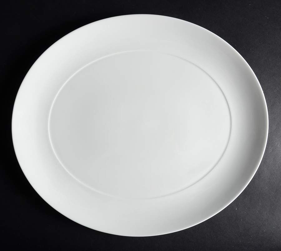 Ashlar 15" Oval Serving Platter by Wedgwood-1