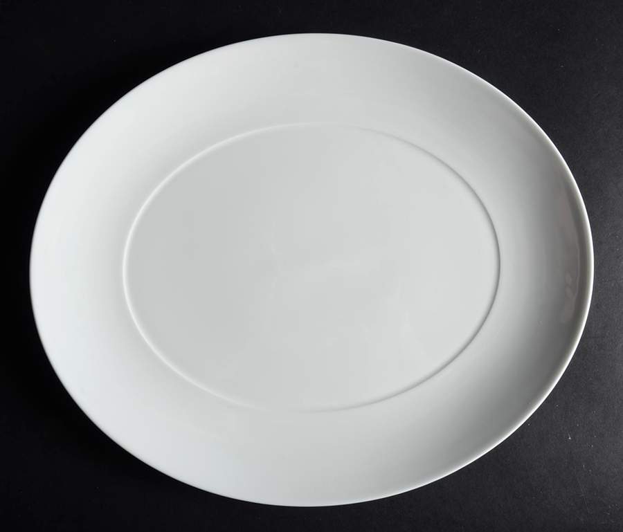 Ashlar 13" Oval Serving Platter by Wedgwood-1