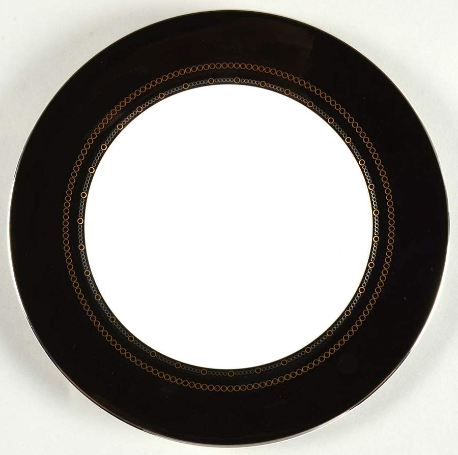With Love Noir Salad Plate by Wedgwood-1