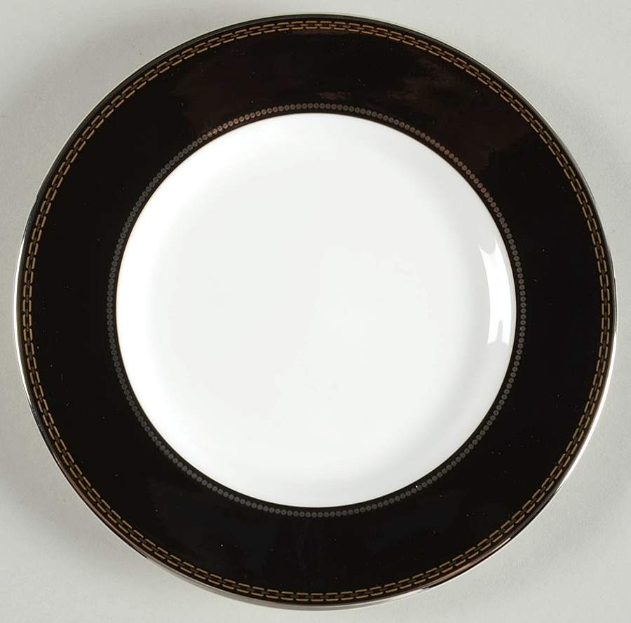 With Love Noir Bread & Butter Plate by Wedgwood-1