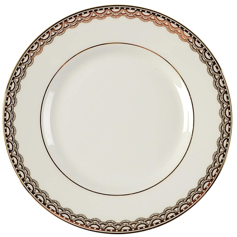 Lismore Lace Gold Bread & Butter Plate by Waterford China-1