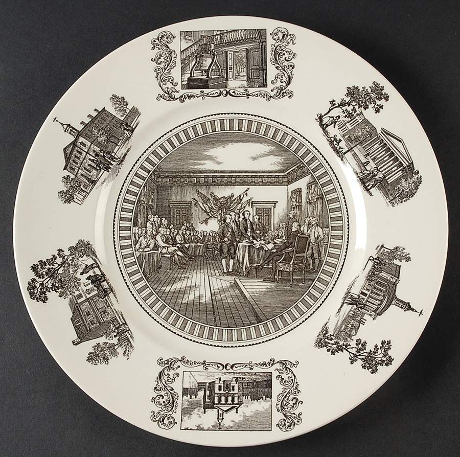 Liberty Dinner Plate by Wedgwood-1