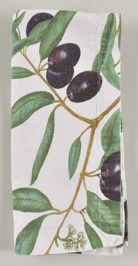 Olive Branch Cloth Napkin by Williams-Sonoma-1