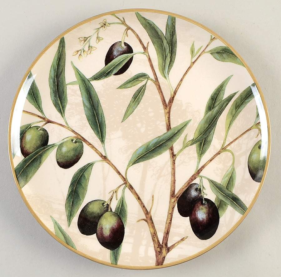 Olive Branch Dinner Plate by Williams-Sonoma-1