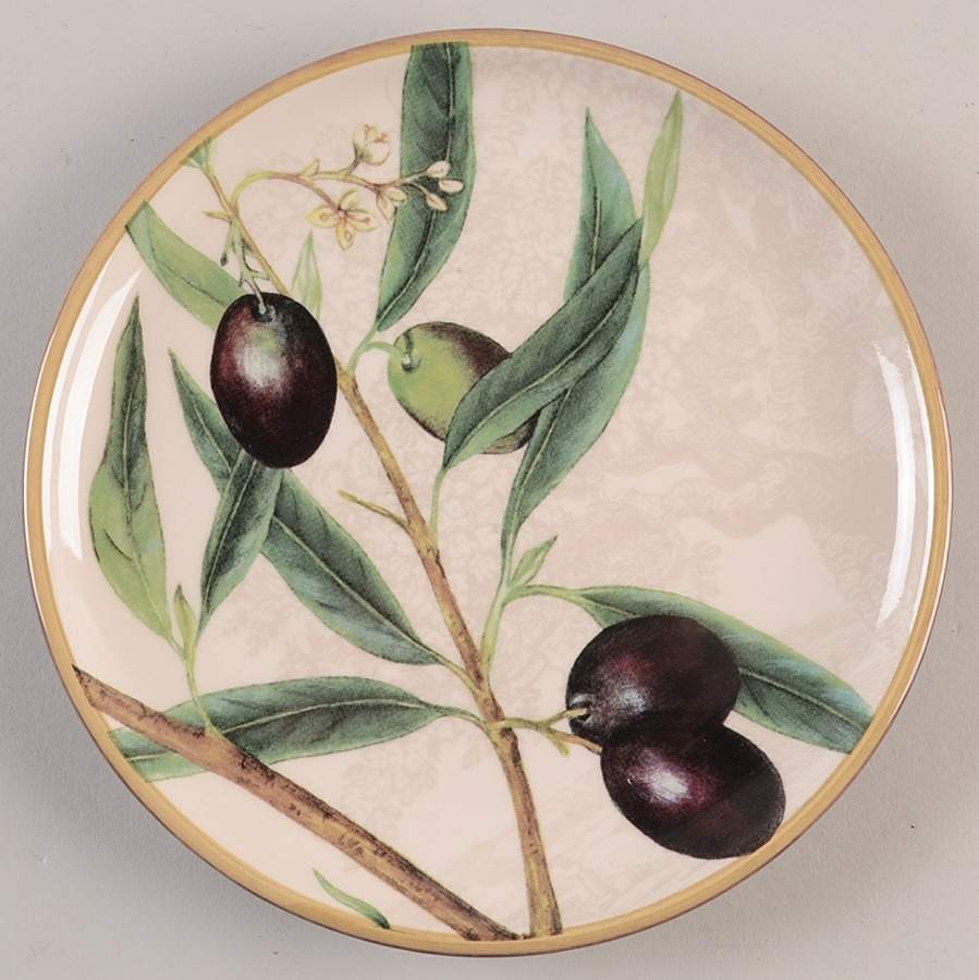 Olive Branch Appetizer Plate by Williams-Sonoma-1
