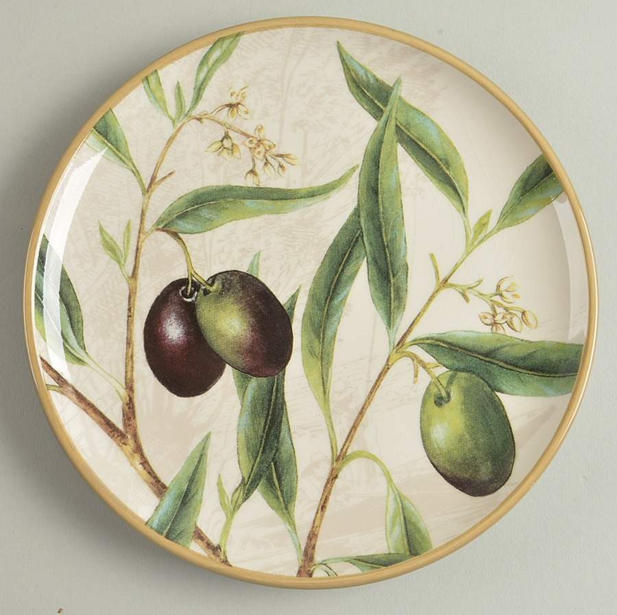 Olive Branch Appetizer Plate by Williams-Sonoma-1