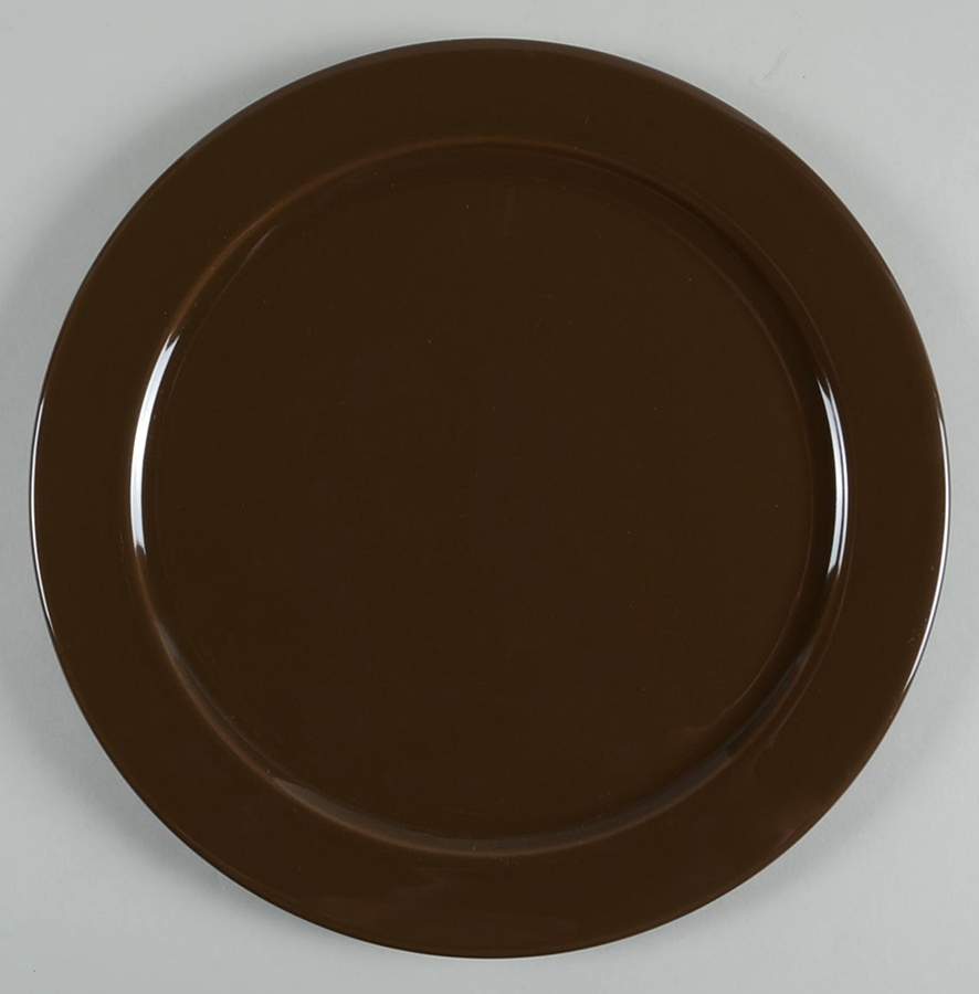 Solid Colours Brown Service Plate (Charger) by Waechtersbach-1