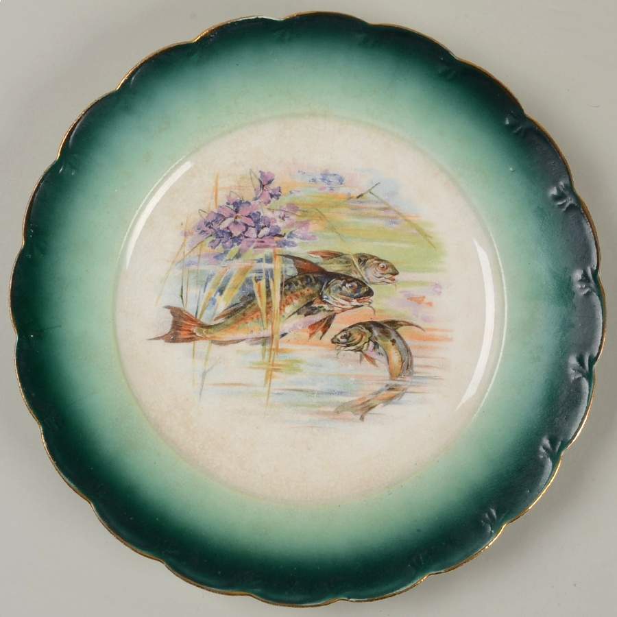 WHP9 Luncheon Plate by Wheeling Pottery -1