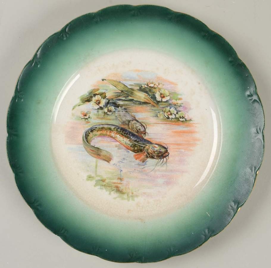 WHP9 Luncheon Plate by Wheeling Pottery -1