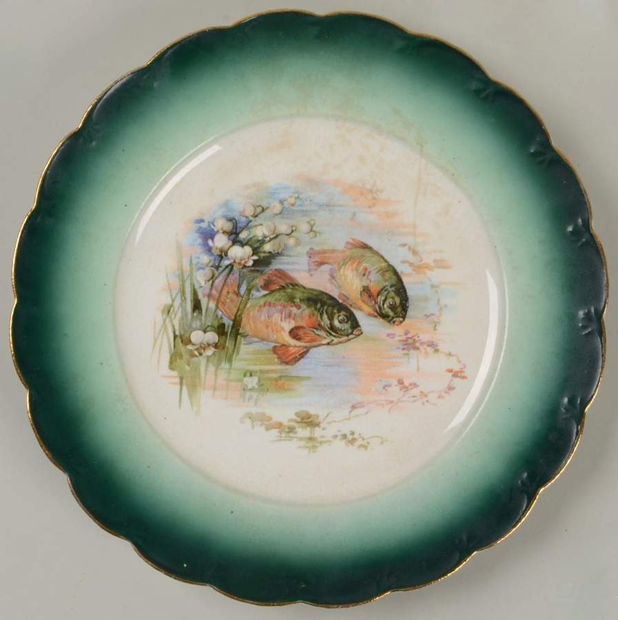 WHP9 Luncheon Plate by Wheeling Pottery -1
