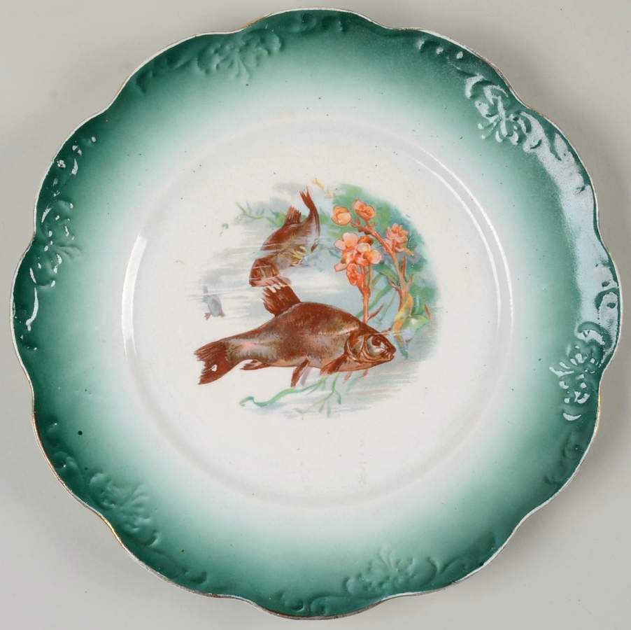WHP10 Luncheon Plate by Wheeling Pottery -1