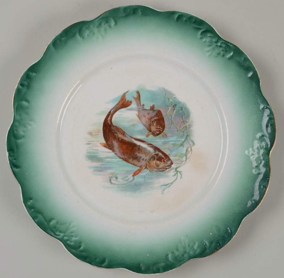 WHP10 Luncheon Plate by Wheeling Pottery -1