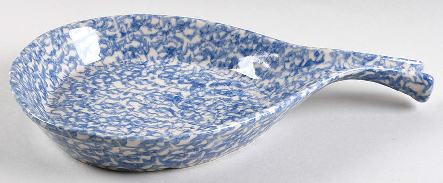 Blue Sponge Snack Plate by Workshop Gerald Henn-1