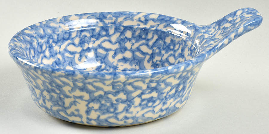 Blue Sponge Lugged Cereal Bowl by Workshop Gerald Henn-1