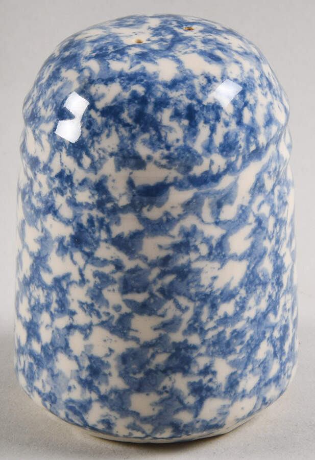 Blue Sponge Salt Shaker by Workshop Gerald Henn-1