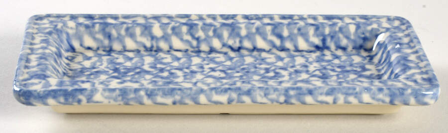 Blue Sponge 6" Rectangular Tray by Workshop Gerald Henn-1