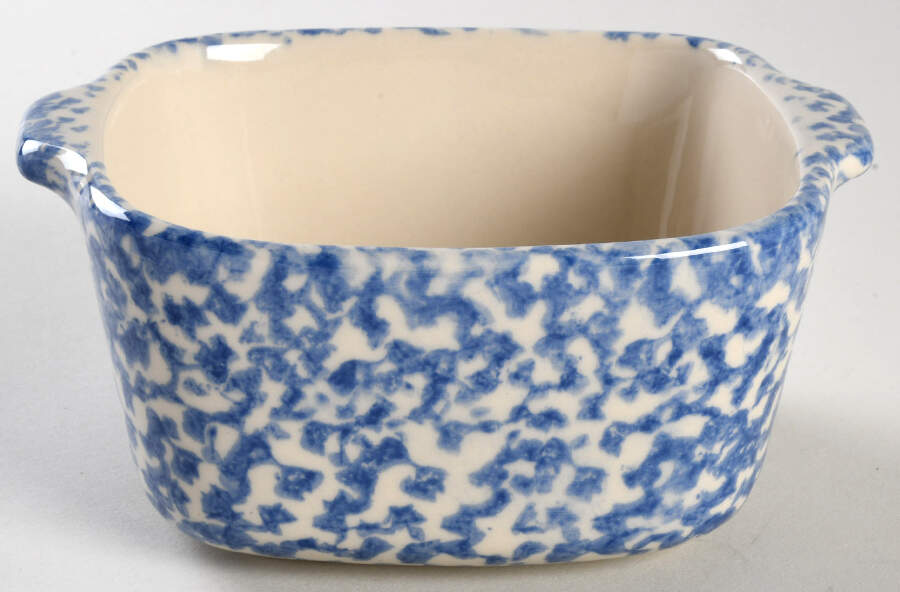 Blue Sponge 6" Square Baker by Workshop Gerald Henn-1